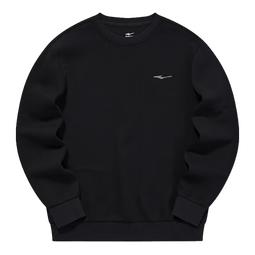 鸿星尔克卫衣男秋季圆领男士长袖上衣舒适潮流休闲跑步套头衫下摆收束衣服