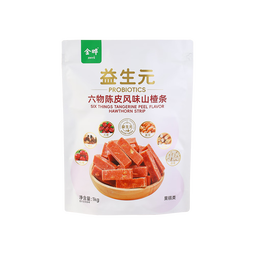 金晔无添加剂山楂条陈皮风味六物独立小包装儿童零食1kg
