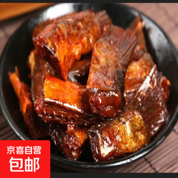 香辣鱼尾零食健身人吃味即食块16克下饭下酒好菜解馋零食儿童零食 30包香辣鱼尾