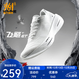 361°男鞋运动鞋【飞飚ET】春夏季新款体测竞速马拉松碳板跑步鞋IP MIRO 40 （7）