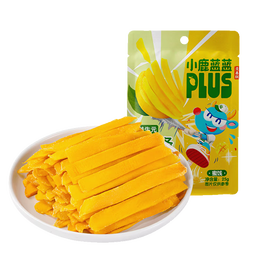 小鹿蓝蓝益生元芒果条 甄选束埔寨玉娇芒 低脂肪低钠放心吃 酸甜有嚼劲 【分享装】一口芒果条25g×1袋