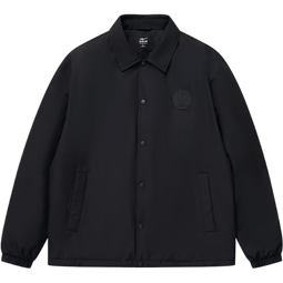 鸿星尔克三防|运动棉服男秋冬新款保暖防风防寒外套男士连帽棉夹克 正黑 M