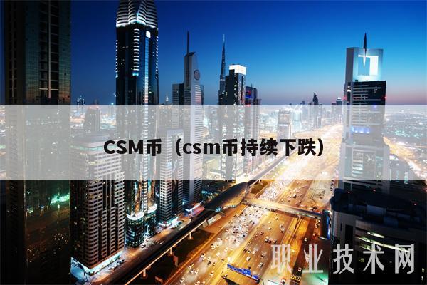 CSM币解析：多重含义与持续下跌原因