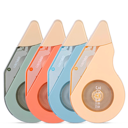 得力（deli）【全网低价】150m莫兰迪加厚耐摔大容量修正带 消音款 涂改带学生涂改带改正带 30M*5MM 5只装