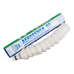 尤尼克斯（YONEX） 尤尼克斯羽毛球 俱乐部比赛用球 飞行稳定耐打训练 12只装 1筒 AS-02 2速