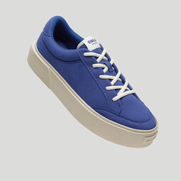 EQLZ官方义阔 FAULT 23 低帮反硫化错版鞋男女板鞋情侣鞋无中生有 克莱因蓝 35