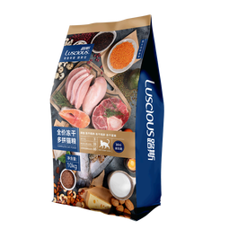 路斯冻干三拼猫粮10kg成猫幼猫粮全价营养 【鸡&鸭】冻干三拼猫粮10kg