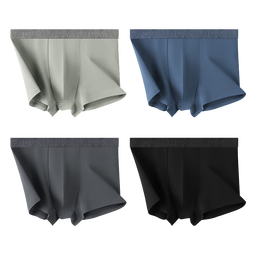 京东京造【总裁内裤】棉男士内裤7A级抗菌男平角裤大码四角短裤衩 M