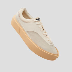 EQLZ官方义阔FAULT 22低帮反硫化错版鞋板鞋男女板情侣鞋无中生有 沙漠灰 35