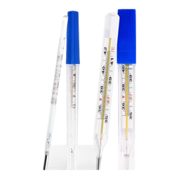 玻璃体温计老式水银婴幼儿温度计人体医用口腔腋下大刻度体温表 玻璃三角体温计【1支】