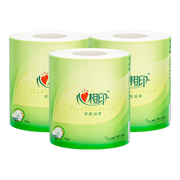 心相印卷筒纸丝享装四层卷筒卫生纸厕所家用厕纸有芯卷纸实惠装100g/卷 2卷(100克/卷)