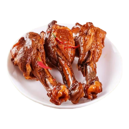 乡巴佬小腿王卤味香辣鸭翅根真空袋装鸭小腿开袋即食解馋零食40g 乡巴佬香辣鸭翅根（5根）