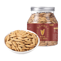 憨豆熊新疆美人甲长粒南瓜子2025新货椒盐原味茶香新疆熟仁南瓜籽 【长甲】美人甲南瓜子：400g*1罐