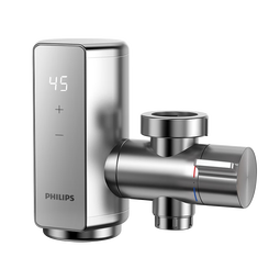 飞利浦电热水龙头苏即热式泊变频恒温尔免安装套上即用接驳小型家用卫生间厨房速热热水器小厨宝1156 变频款+漏保