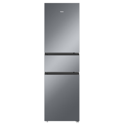 海尔（Haier）「真省电」217L三门小冰箱黑金净化一级能效风冷无霜星辉银BCD-217WGHC3E9S9国家补贴
