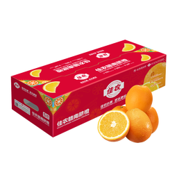 佳农 赣南脐橙 净重10斤装 钻石果 单果200g起 生鲜水果橙子年货礼盒