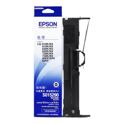 爱普生（EPSON）原装色带LQ-630k 610K LQ-615K 615KII 635K 730K 735K 80kf 82kf 针式打印机S015290带