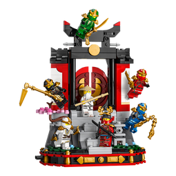 乐高（LEGO）积木幻影忍者71866 15周年忍者道场展示台儿童玩具礼物情人节装饰