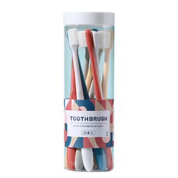 RAOYI成人牙刷软毛呵护牙龈家用待客软毛牙刷 【护龈超细软毛】 10支