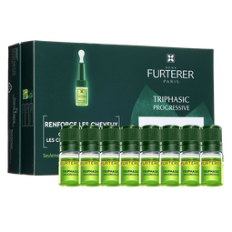 馥绿德雅（RENE FURTERER）三相精华液5.5ml*8 焕活毛囊防断发舒缓护发强韧滋养头皮营养安瓶