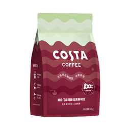 COSTA巴西单一产地咖啡豆门店同款中烘阿拉比卡拿铁黑咖啡1kg