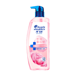 海飞丝玫瑰双抗洗发水670g控油蓬松香氛去屑男女士水杨酸洗头膏头皮肌底