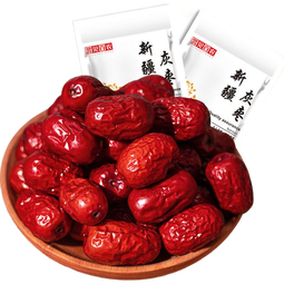 新疆灰枣袋装正宗红枣干果煮粥煲汤高档每日坚果 新疆-红枣200g1袋【拍两单发一斤】