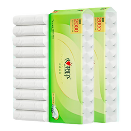 心相印卷纸茶语丝享卷纸家用加厚四层无芯卫生纸厕纸手纸家庭装纸巾 4层 200g/卷*20卷