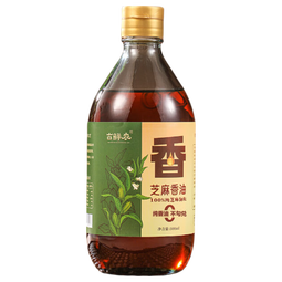 【每天活动可拍2单】古鲜农黑芝麻油 500ml*1 瓶 火锅蘸料拌面 500ml*1瓶