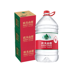 农夫山泉 饮用水 整箱装 饮用天然水5L*4桶  *3箱