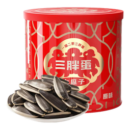 三胖蛋原味瓜子葵花籽瓜子罐装休闲零食热卖坚果炒货内蒙古 原味108g*4罐