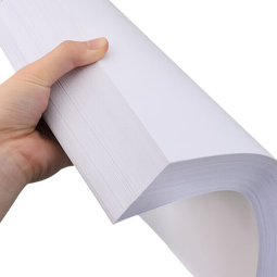 a4纸复印纸打印纸彩色打印纸 A4彩纸10色儿童手工折纸 白色打印纸70g（50张）