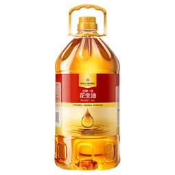1号会员店 食用油【保真花生油】物理压榨一级花生油5L 充氮锁鲜 京东自营