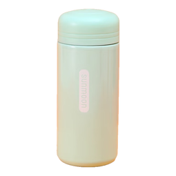 【全网爆款】迷你口袋保温杯304不锈钢水杯便携可爱水杯女生 淡青色 150ml