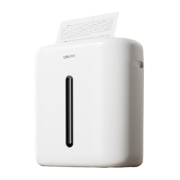 得力碎纸机4级保密单次6张5分钟连碎小型家用办公文件粉碎机15L容量低噪轻音 行业销冠 G10