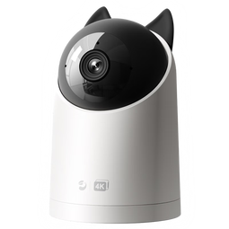 鸿蒙智选800万摄像头家用监控器室内360度无死角带夜视全景手机远程可对话可视频家庭婴儿无线看护海雀5i4K