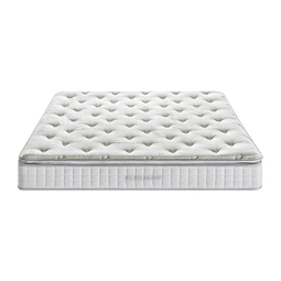 喜临门白骑士plus 2cm乳胶独袋弹簧床垫舒脊黄麻床垫 1.8x2米 软硬适中