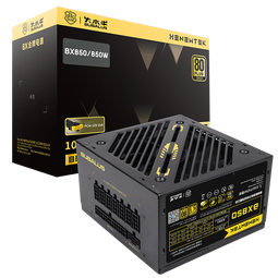 大水牛（BUBALUS）额定850W BX850金牌全模电源（PCIe5.1/ATX3/智能模组/双CPU+4显卡接口/单路12V/支持5080显卡） 
