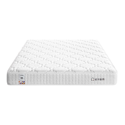 城市爱情喜临门床垫子乳胶独袋弹簧床垫双面席梦思 大白 1.8x2米 软硬双面