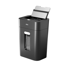 得力自动碎纸机100张30分钟连碎4级保密大型强力办公室专用文件粉碎机 18L托盘式14501