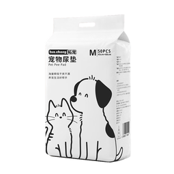 拓宠宠物加厚尿垫狗狗厕所尿片除臭吸水训导尿布猫屎隔尿垫M码50片