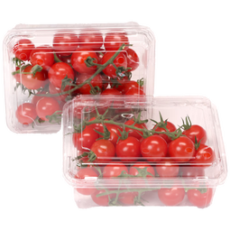 京鲜生＆富美鹤城 河南串收樱桃番茄净重430g*2盒 脆甜小西红柿源头直发