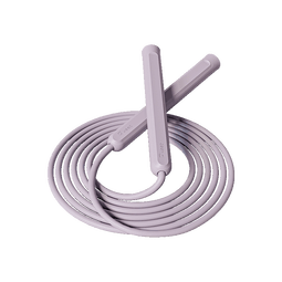 Keep跳绳成人燃脂减肥中小学生儿童考试训练专用暴瘦-长绳款木槿紫