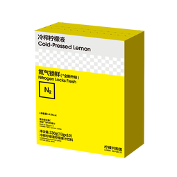 柠檬共和国（Lemon Republic）冷榨柠檬液NFC柠檬汁维C办公室下午茶果汁饮料pro版冲饮33g*30条