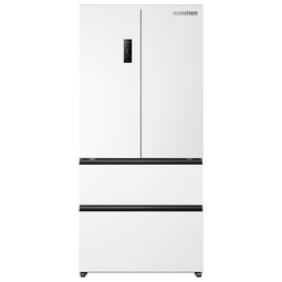 容声方糖515L法式多门冰箱双系统双循环超薄零嵌入式一级能效风冷无霜净味白BCD-515P60FZMAD国家补贴