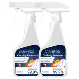 【拍一发二】全新升级衣物渗透剂家用衣服顽固污渍白衣专用去污渍 2瓶强效升级装【强力去污 深层清洁】送喷头