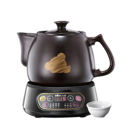 小熊（Bear）中药煎药壶 中药锅 熬药电砂锅全自动中药罐 中药煲3升大容量分体式陶瓷 JYH-A30A1