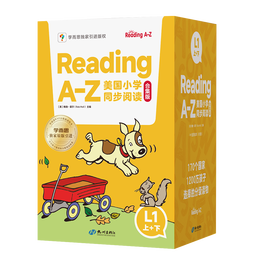学而思ReadingA-Z正版RAZ英语英文分级读物阅读绘本L1级合集适用幼儿园小班美国小学同步 