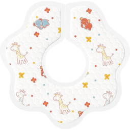 好伊贝（HOY BELL）一次性口水巾婴儿吃饭围兜宝宝围嘴小孩儿童餐饭兜免清洗独立包装 【独立包装】360口水巾60片送3片