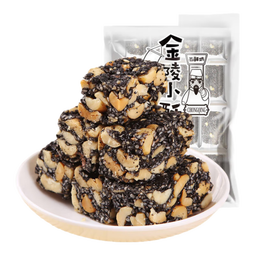 五酥坊花生酥黑芝麻酥休闲零食独立包装传统中式糕点四川特产解馋小吃 【拍2发3袋】黑芝麻酥400g